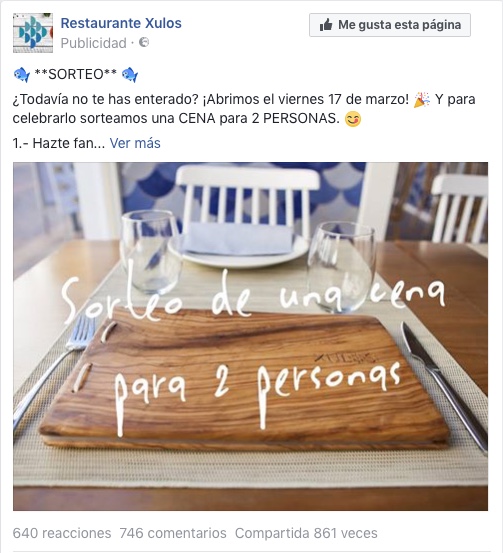 publicidad_promoted_post_Facebook_Restaurante_Xulos_Peñiscola
